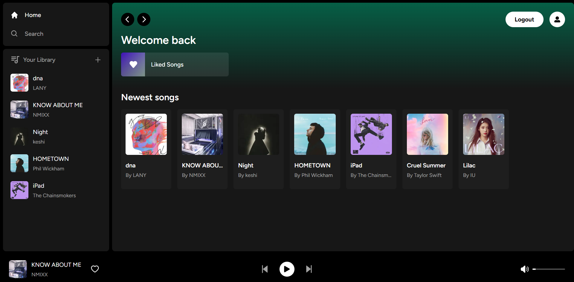 Spotify Clone